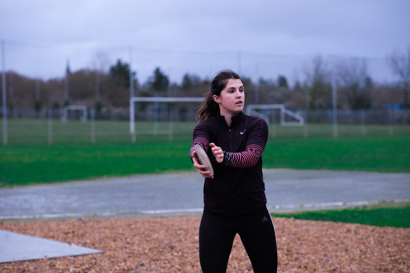 Séance d'entraînement d'athlétisme à l'Entente Angevine